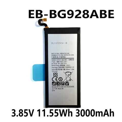 New EB-BG928ABE 3000mAh Battery For Samsung S6 Edge Plus SM-G928 G928V G928P G928A G928F G928G G928T G928I EB-BG928ABE
