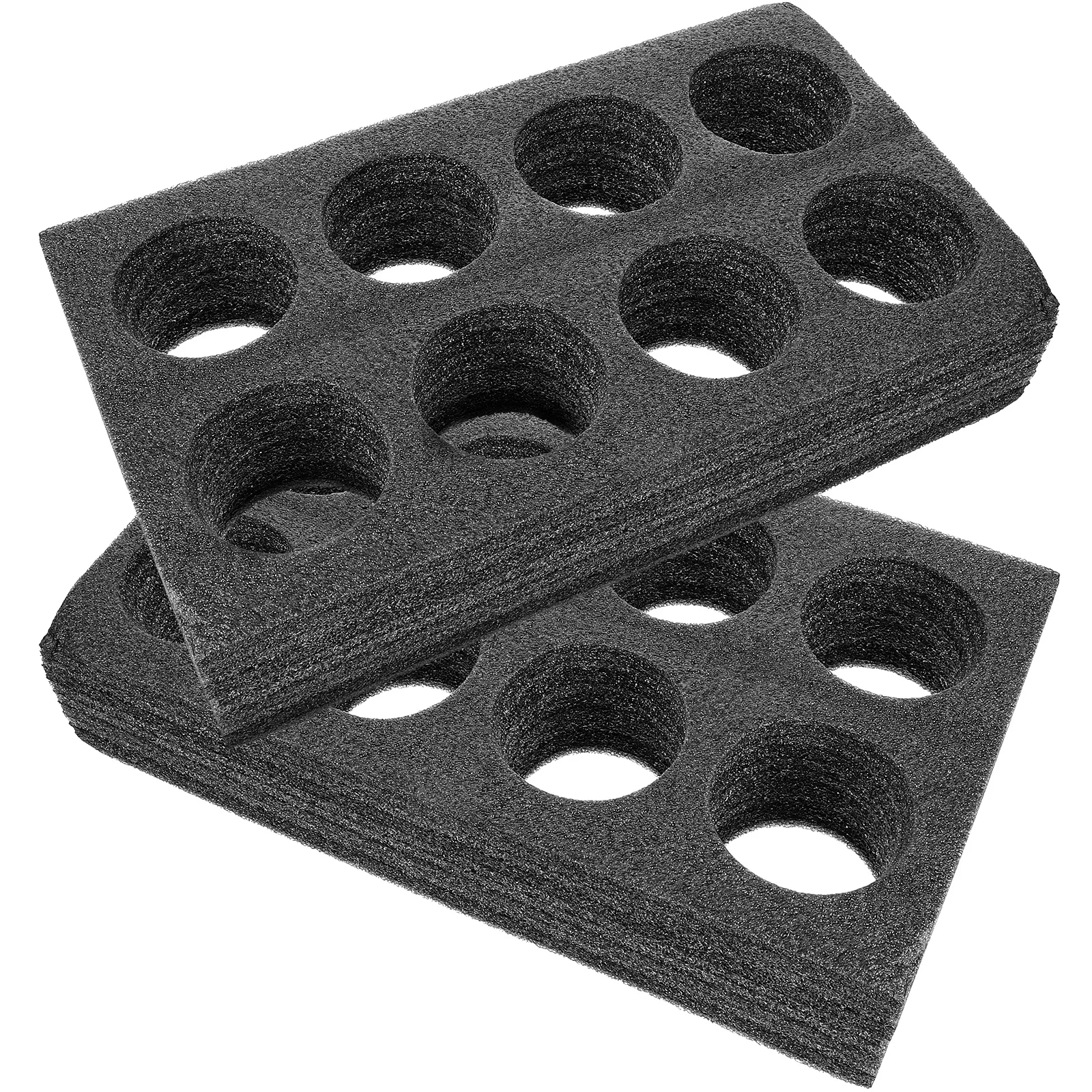 

2 Pcs Cup Holder Tray Portable Lightweight Safe Beverage Kitchen Bar Use Drink Carrier Takeout Accessory Home Office School