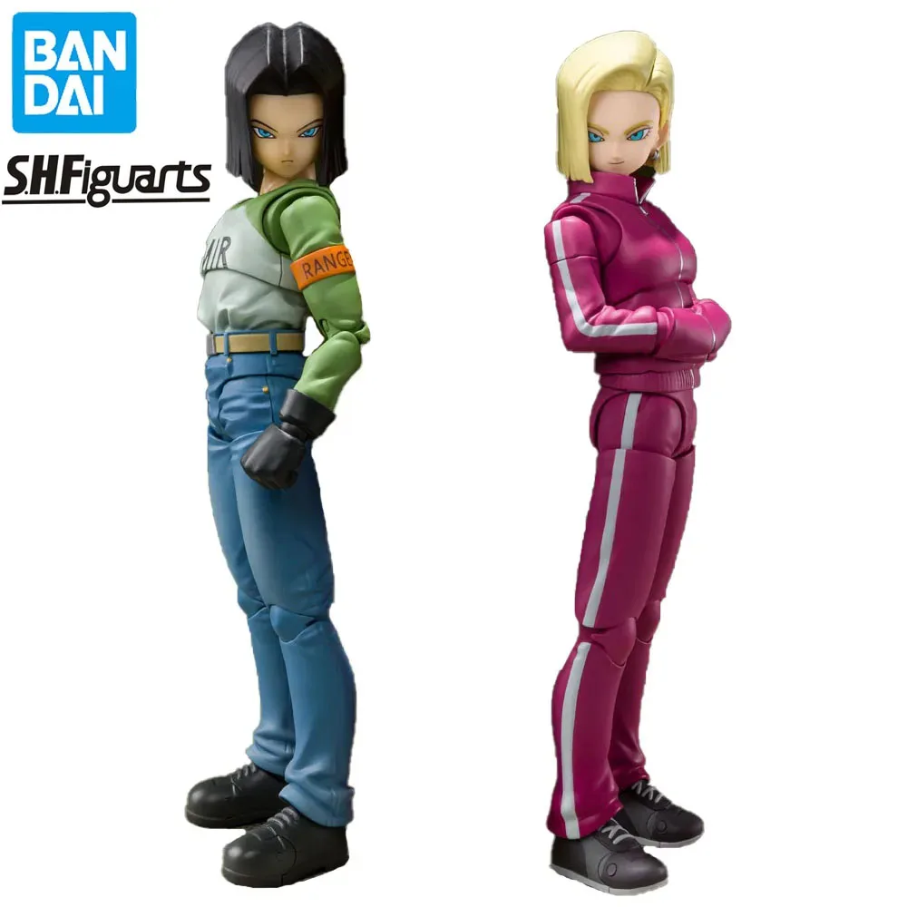 

Подлинная официальная оригинальная фигурка Bandai Spirits Dragon Ball Android 17, аниме, оригинальная коллекционная модель куклы в штучной упаковке, игрушка