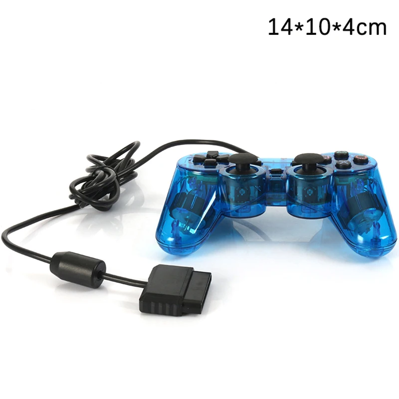 1pcs Newest Wired Connection Gamepad For  PS2 Controller For  PS2/PSX Joystick For  PSone Joypad Wired Controller