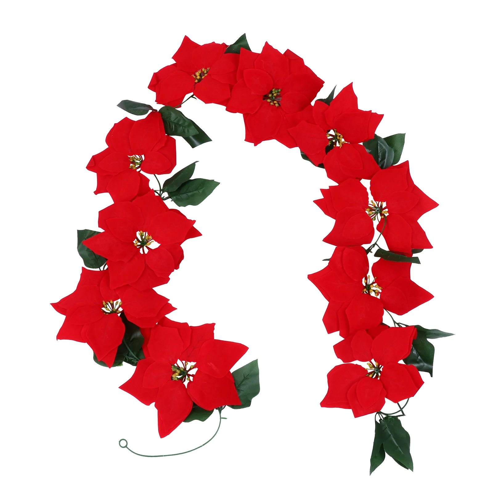 

Plastic Faux Flower Cane Berries Hanging Artificial Decor Supply Party Branches PVC Christmas Branches Long Lasting