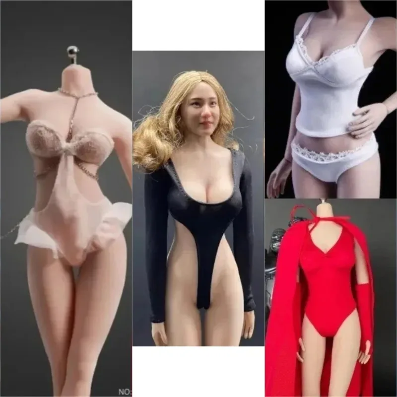 

1/6 масштаб женщина-солдат сексуальный кружевной эластичный комбинезон купальник плащ нижнее белье носки барные трусы комплект одежды для 12 "Tbl Ph Body