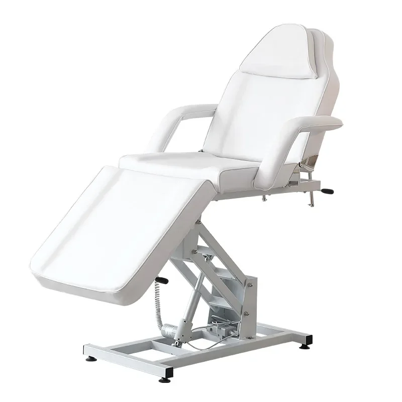 

Electric, folding, beauty, multi-function, high and low adjustment, white, physiotherapy, massage