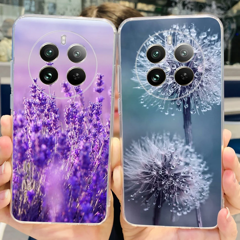For Realme 12 Pro Plus Case RMX3840 Luxury Painted Cover Soft Silicone Phone Cases For Realme 12 Pro Realme12 Pro+ Fundas Bumper