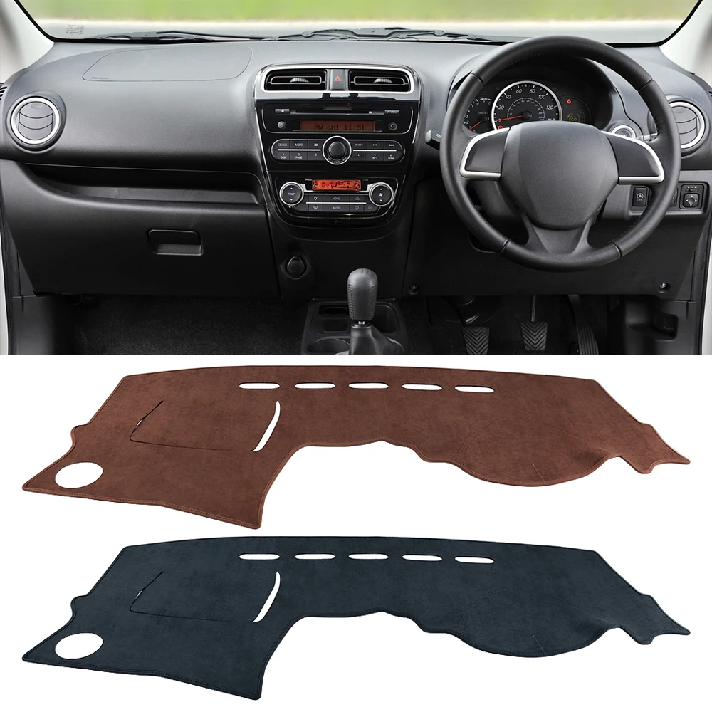 For Mitsubishi Mirage / Mirage G4 2012 - 2014 2015 2016 2017 2018 2019 2020 2021 2022 2023 2024 Car Dashboard Cover Accessories