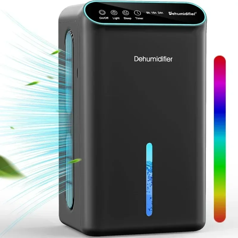 

Осушители для дома, до 800 кв. футов, емкость для воды 86 унций, осушители для спальни с диффузором эфирного масла, таймер 24 часа