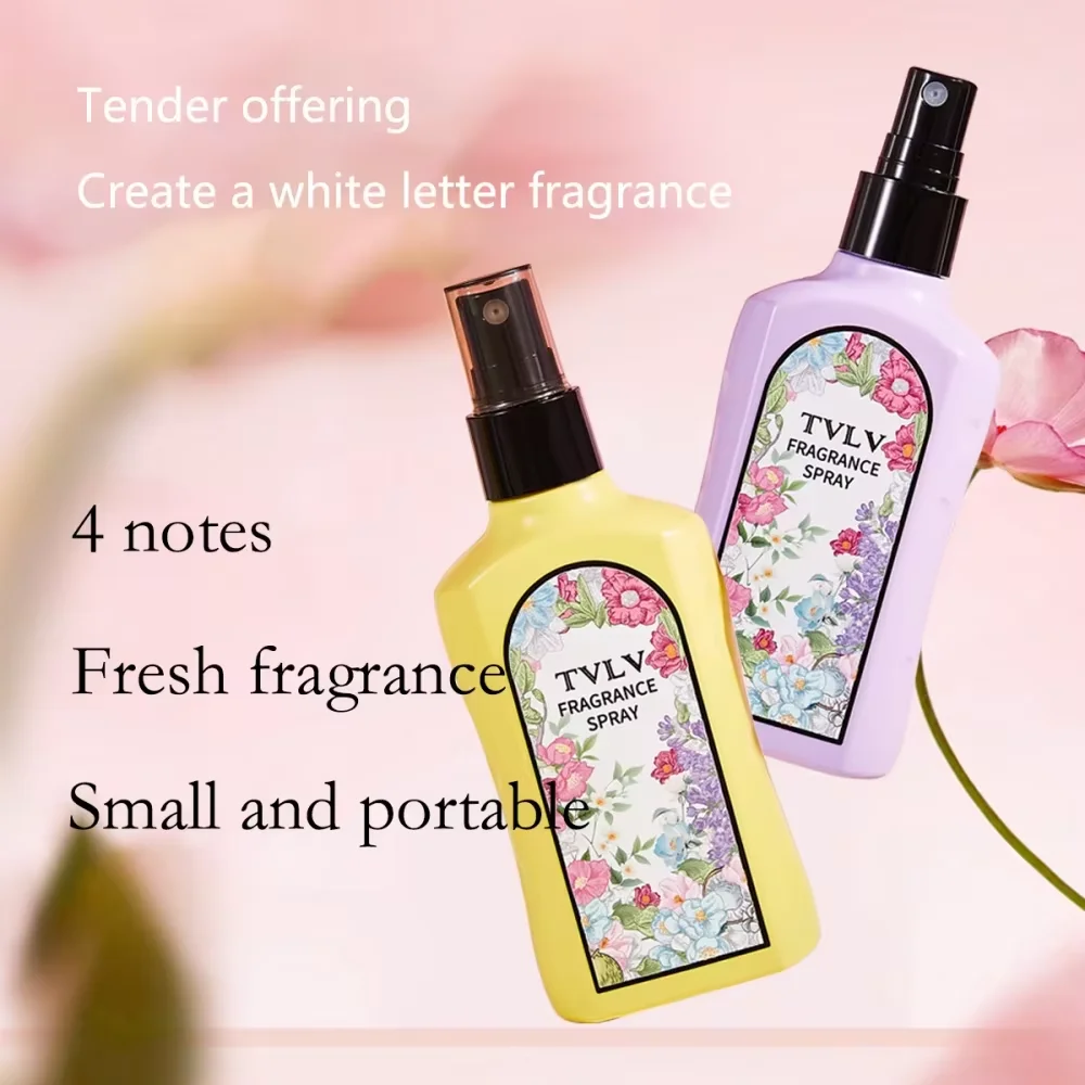 TVLV Jasmine Fragrance Spray -Long-lasting Fragrance For Women's Clothing,Odor Removal, Dreamy Fresh And Long-Lasting Light Scen