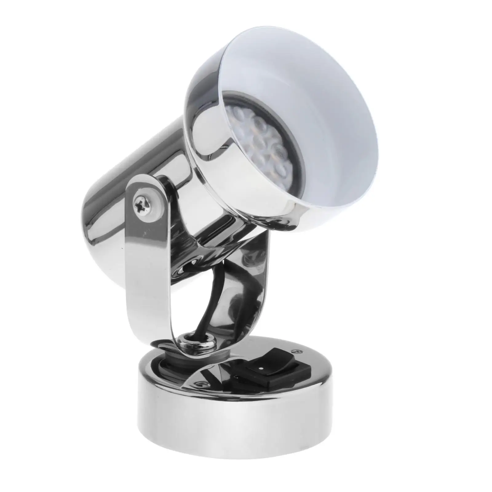 

Smart Color Changing LED Marine Boat Reading Light Stainless Steel USB Rechargeable Fixture for Motorhome RV Camper