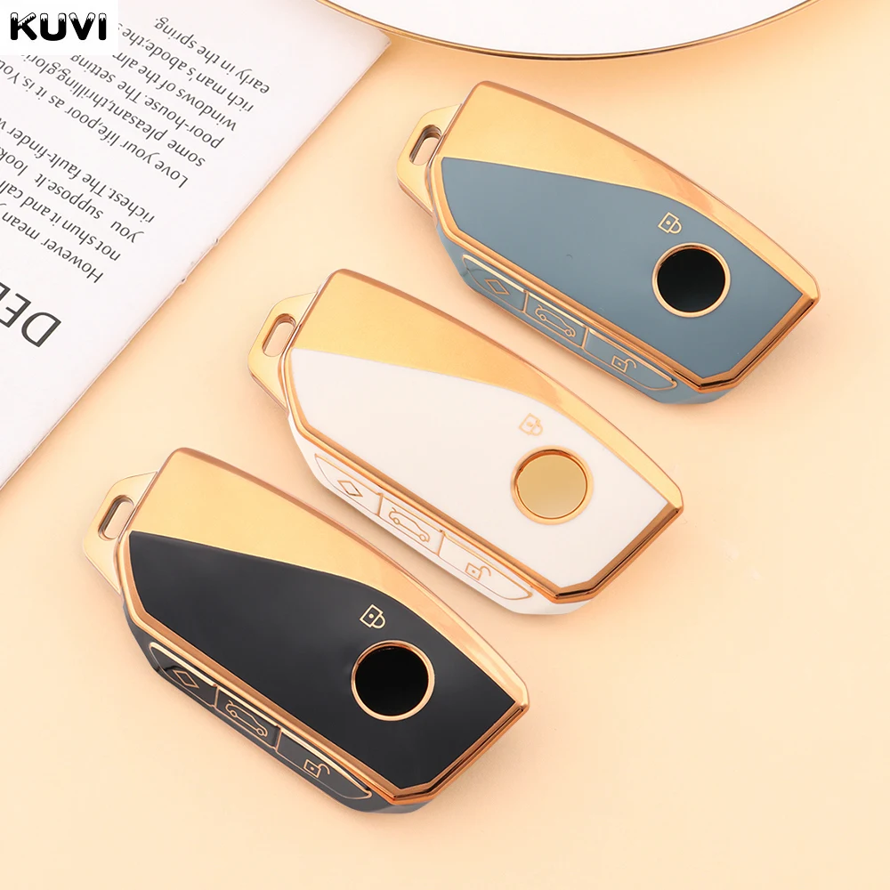 TPU Auto Fernbedienung Schlüssel Fall Abdeckung Shell Fob Für BMW Energie i7 XM IX X7 G07 LCI I20 U11 7 serie G70 G09 U06 G81 M3 2023 Zubehör