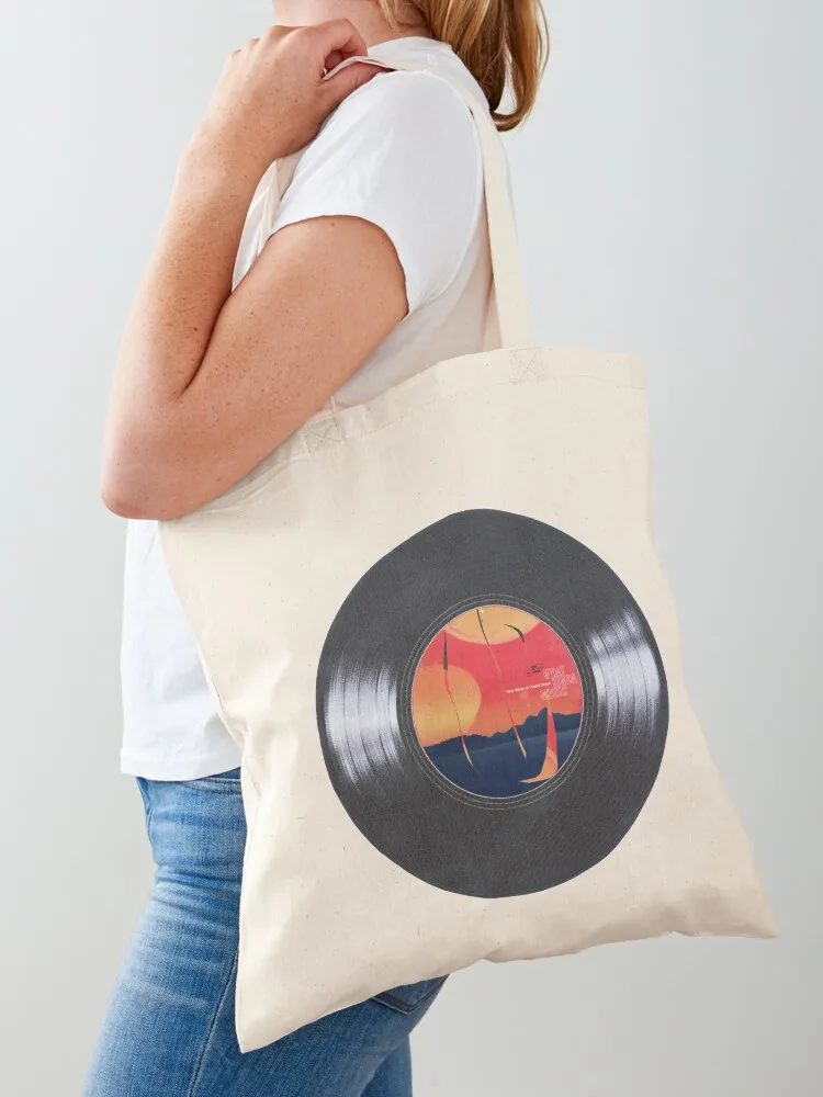 

Tom Misch Record Tote Bag Canvas Large bags for women tote bag university