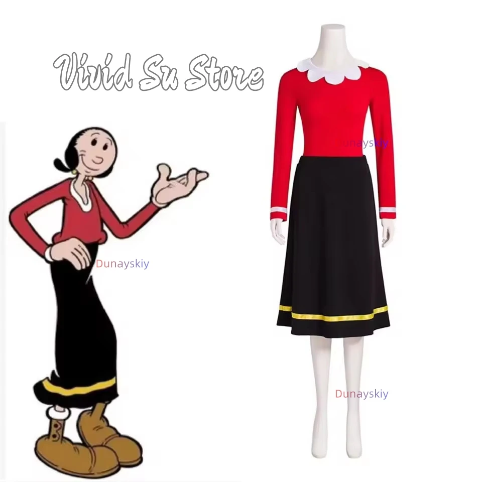 

Anime Costume Women Fancy Uniform Olive Cosplay Oylll Skirts Suit Halloween Carnival Party Dress Comic Con Ball Gown