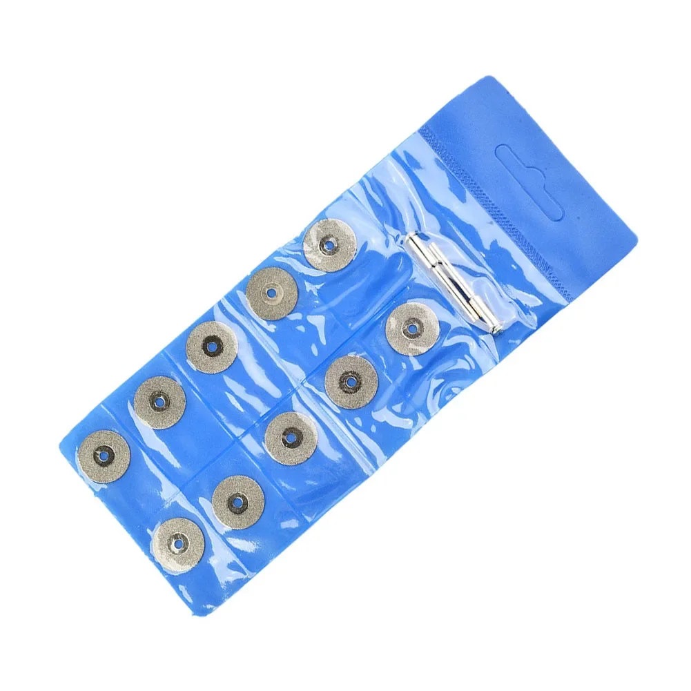 High-quality Diamond Cutting Disc Saw Blade Power Tool Accessories W/ 2Pcs Connecting Rod Abrasive Tools Disc Rotary Tool