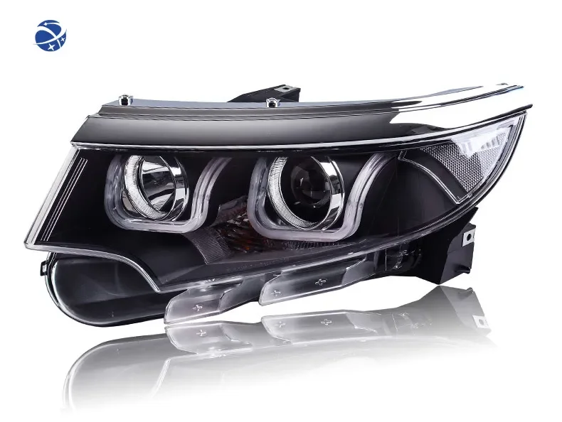 yyhc Car Accessories  2012-2014  Head Lamp For Car Ford EDGE Headlights Fog