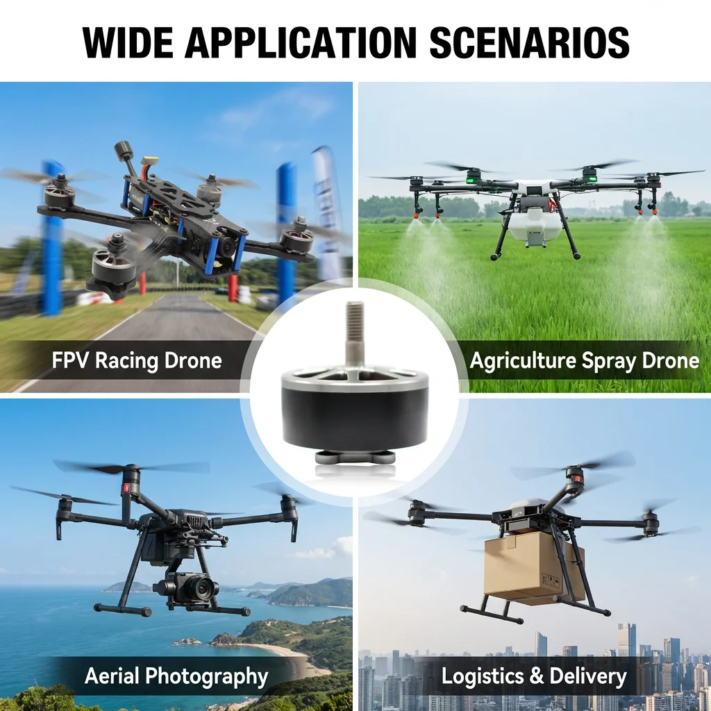 Factory Custom Brushless Waterproof Short Shaft UAV Motor 5315-440KV Brushless Drone Micro Motor