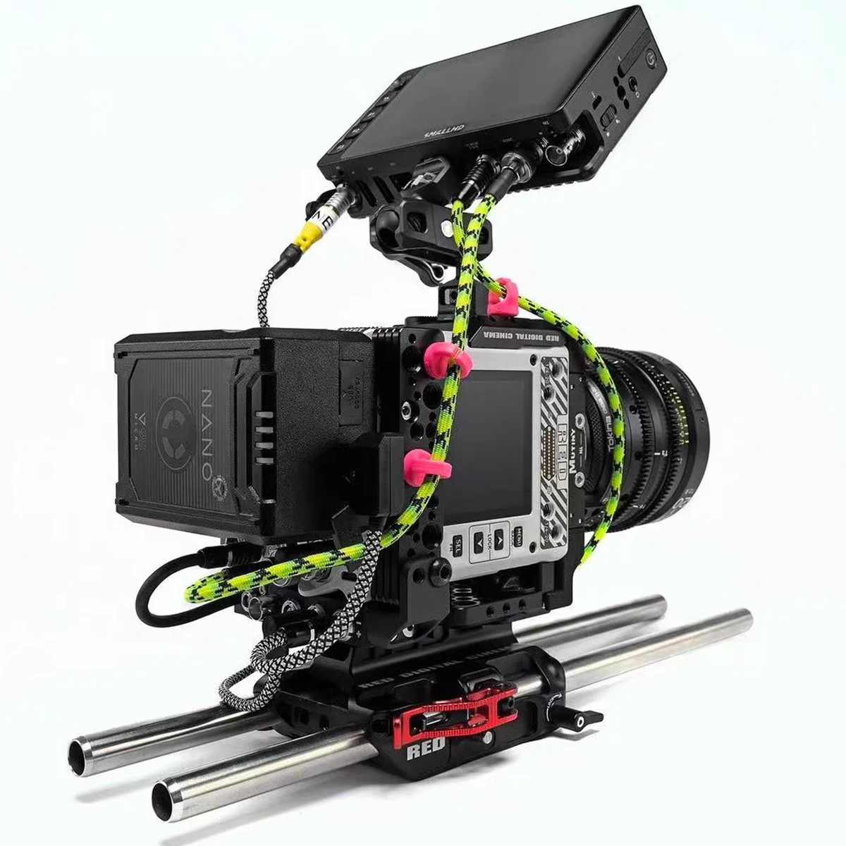 SDI منظم كابل طاقة بيانات الفيديو ، مشبك تخزين كابل HDMI ، مشبك ربط ، 6 مجموعات