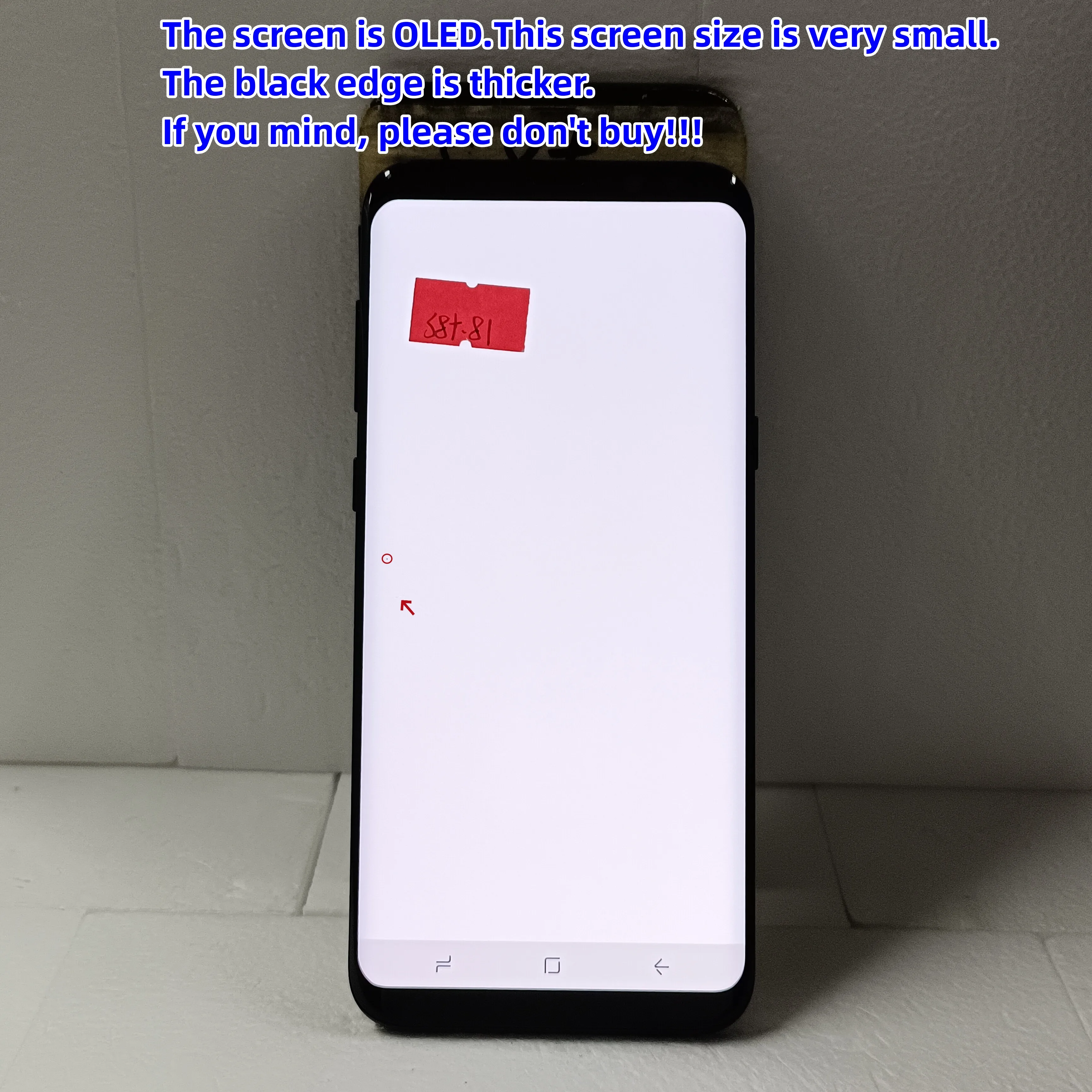 

For 100% Test 6.2" Samsung S8+ LCD With defects Super AMOLED Touch Screen S8 Plus G955 G955F G955U Display Touch Screen Assembly