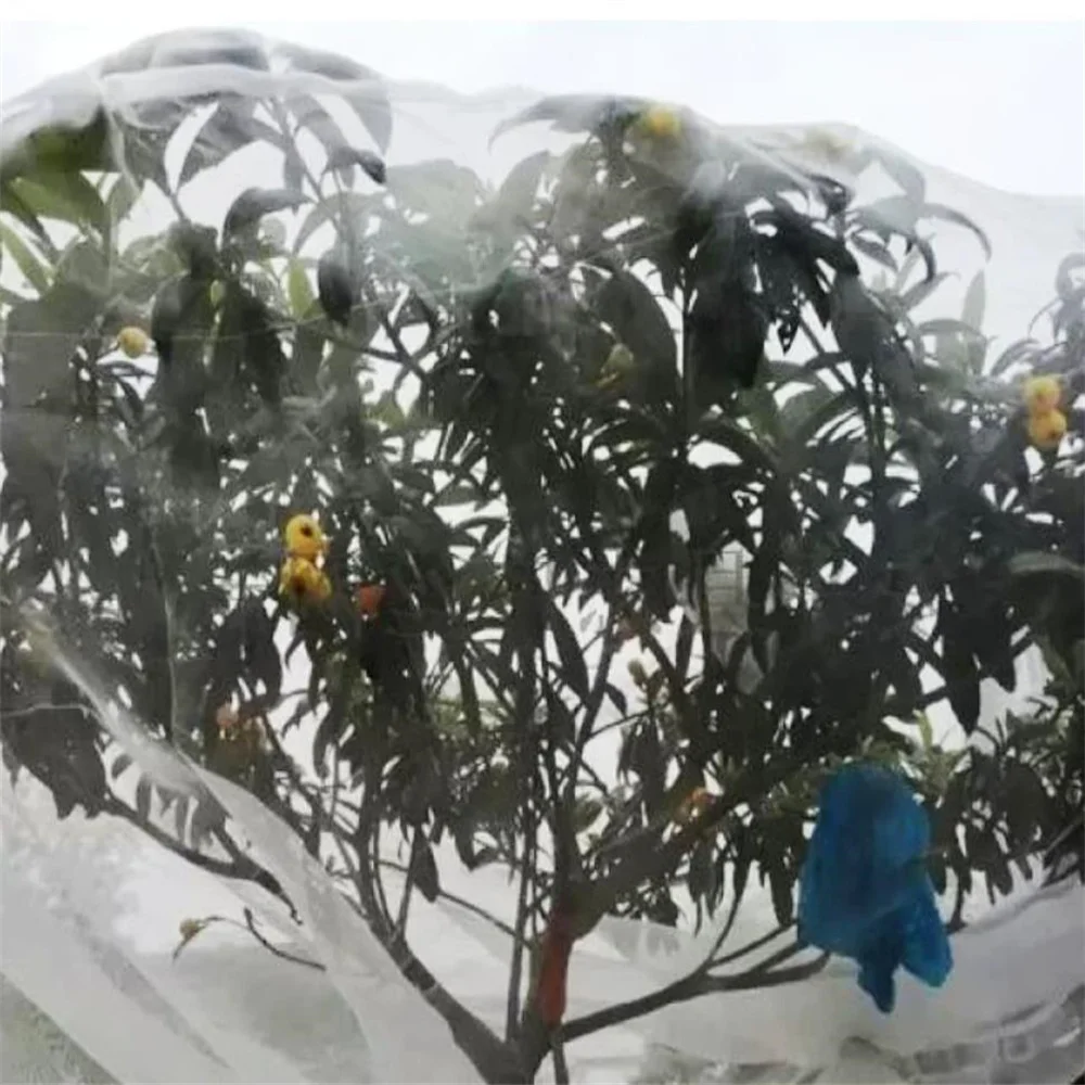 White insect proof net Bird Proof Insect Net for Fruit Trees Gardening Strawberry Protection Net Prevents Pest Damage