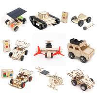 DIY Handmade Small Production Vehicle Technology Physical Model Science Toy Experiment Educational Toy Project for School Kid