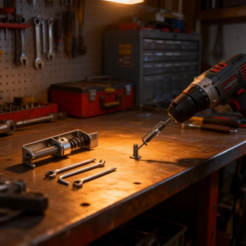 

DIY Electric Drill Screw Holder Anti Drop Bit Attachment for Phillips Head Fixing Clamp One Handed Repair Tool Set