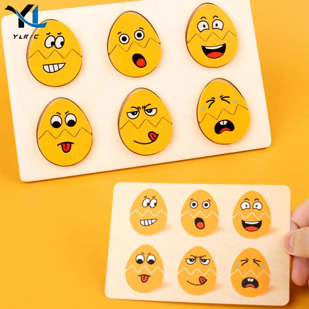 Facial Expressions Eggs Multiple Game Modes Fun Egg Shape Toys No Toxic Emotion Change Eggs Early Education for Kids Child