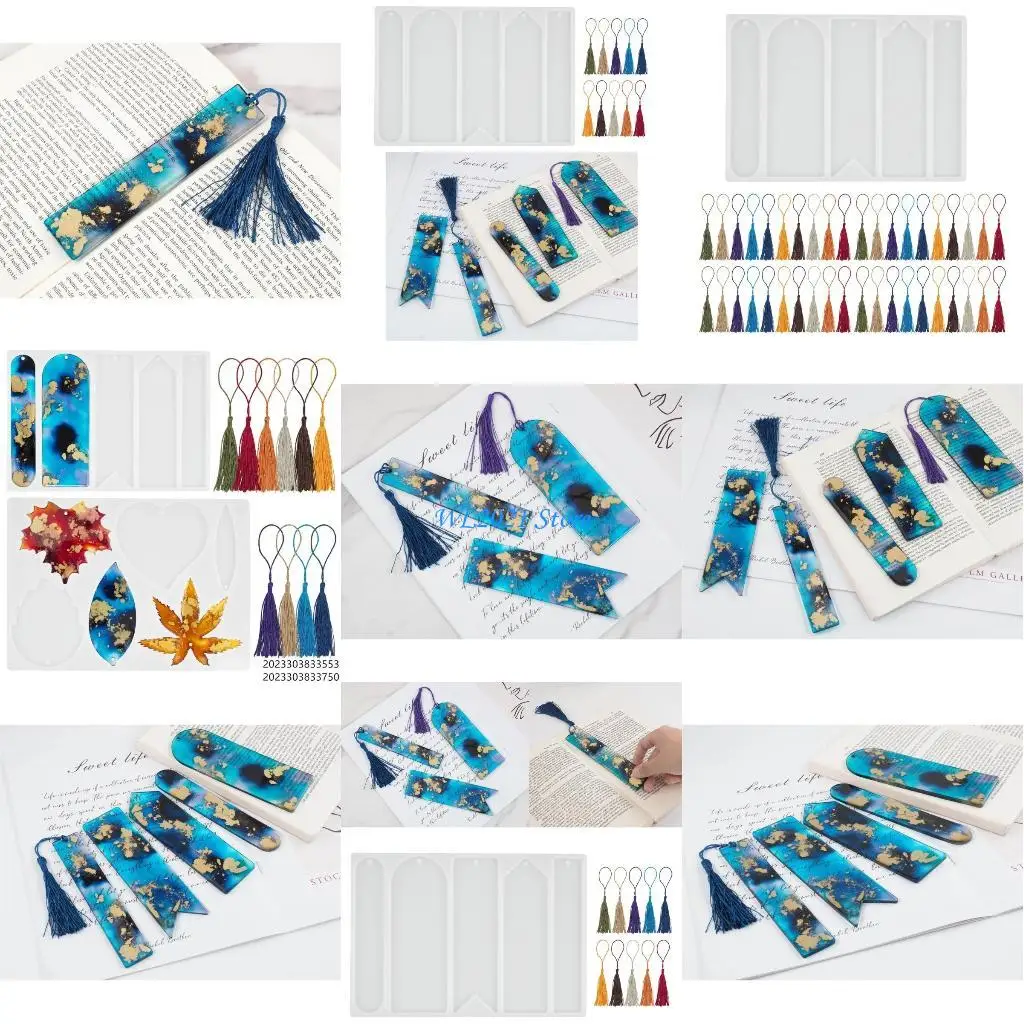 

G5GC закладки формы Silcione Material Perfect Pired для энтузиастов и любителей книг