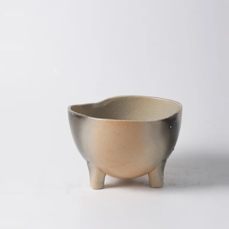 Retro-Keramikvase von Wabi Sand