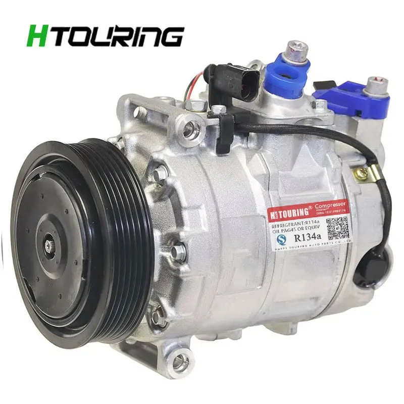 A/C AC Compressor for Audi A4 A6 Volkswagen Jetta Tiguan Golf Eos Beetle 7L6820803F 7L6820803J 7L6820803K 7L6820803M 7L6820803Q