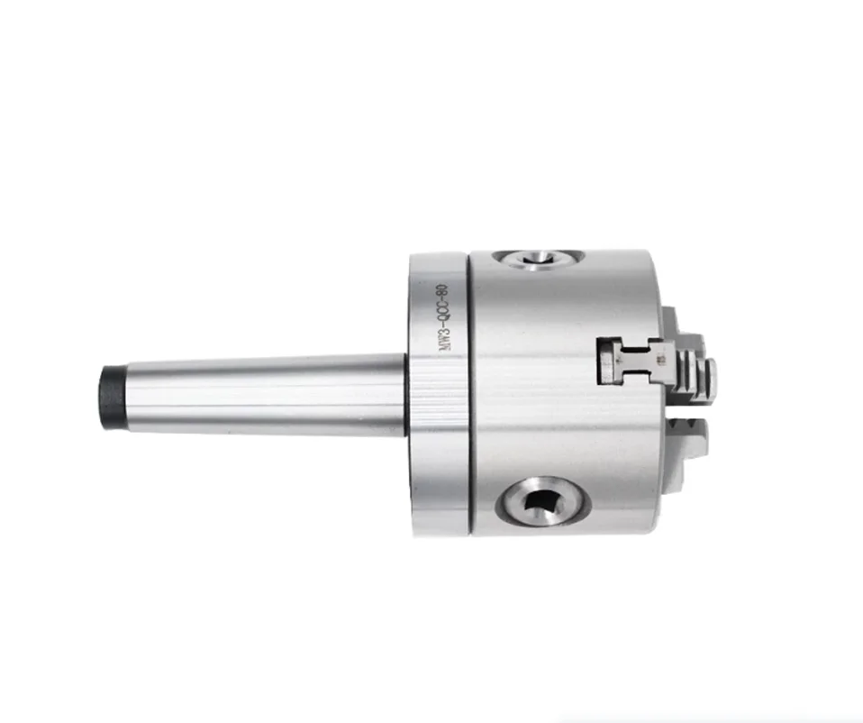 Morse Taper Lathe Chuck  With MT2-100mm Chuck Flange Fix Type Chuck Adapter Include Lathe Chuck