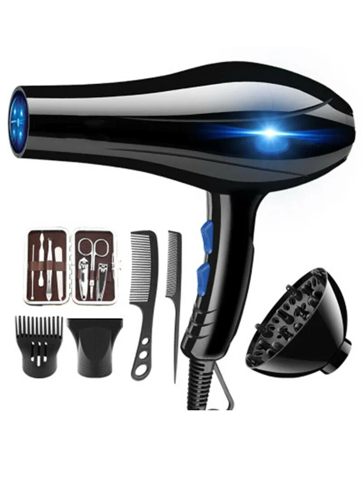 Hair Dryer Strong Power Household blow dryer Salon Styling Tools Hot/Cold Air Blow Dryer 220V Hairdressing Blow Canister