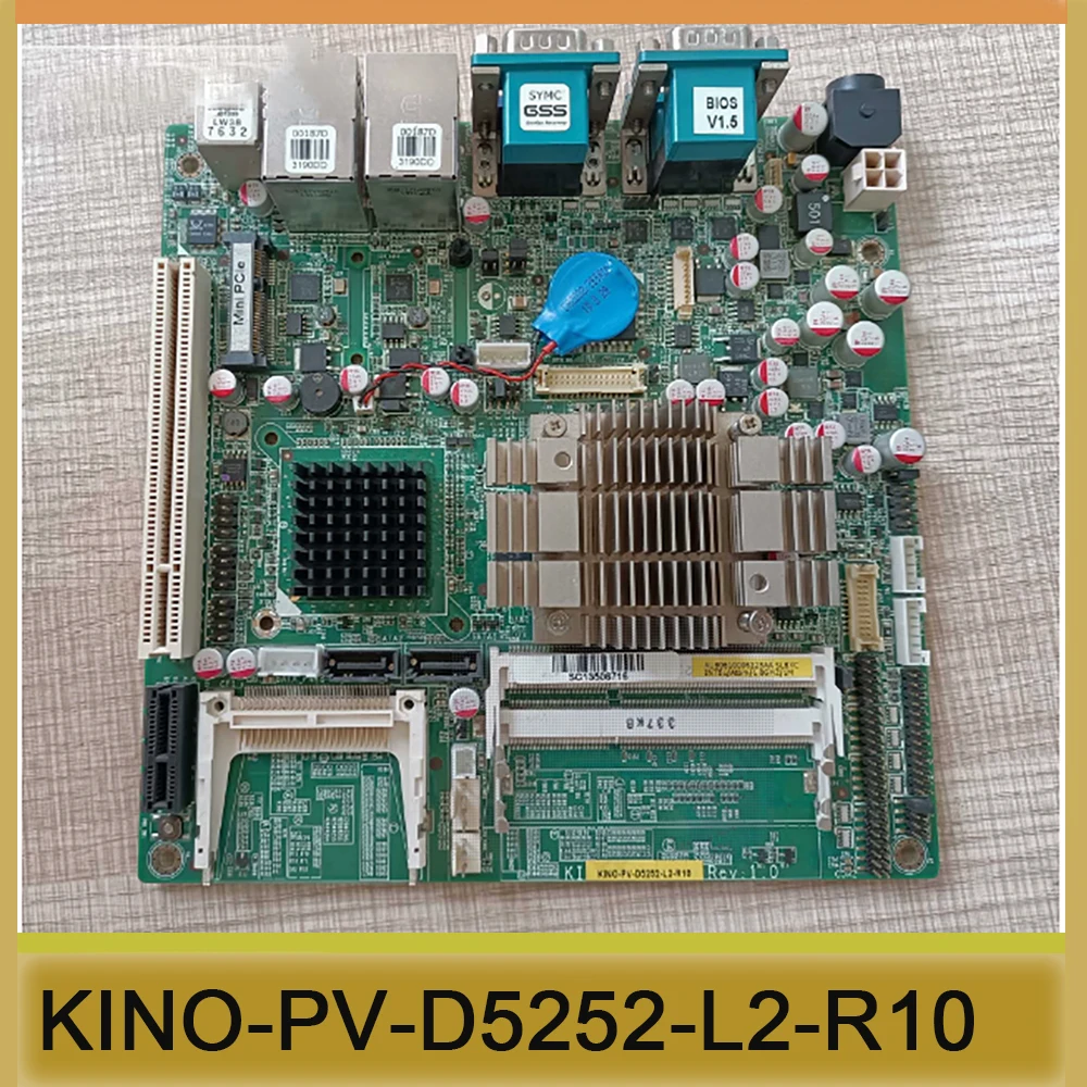 For IEI Industrial Control Motherboard KINO-PV-D5252-L2-R10