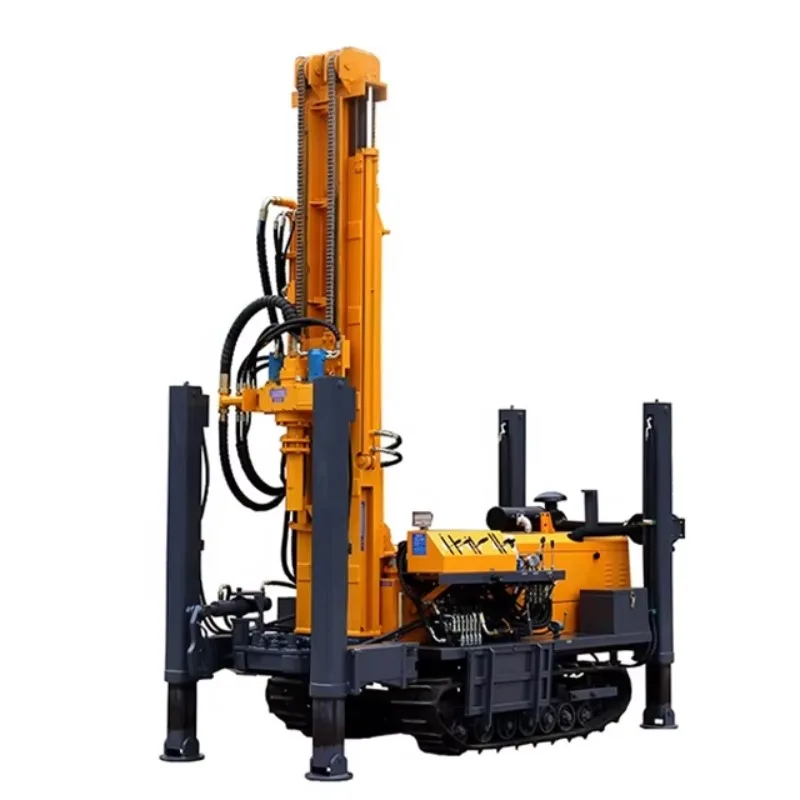 Water Well Drilling Machine Rigs Water Well Drilling Rig Machine Truck Trailer Rock Bore Hole Tricycle Mobile 200m Diesel 180m