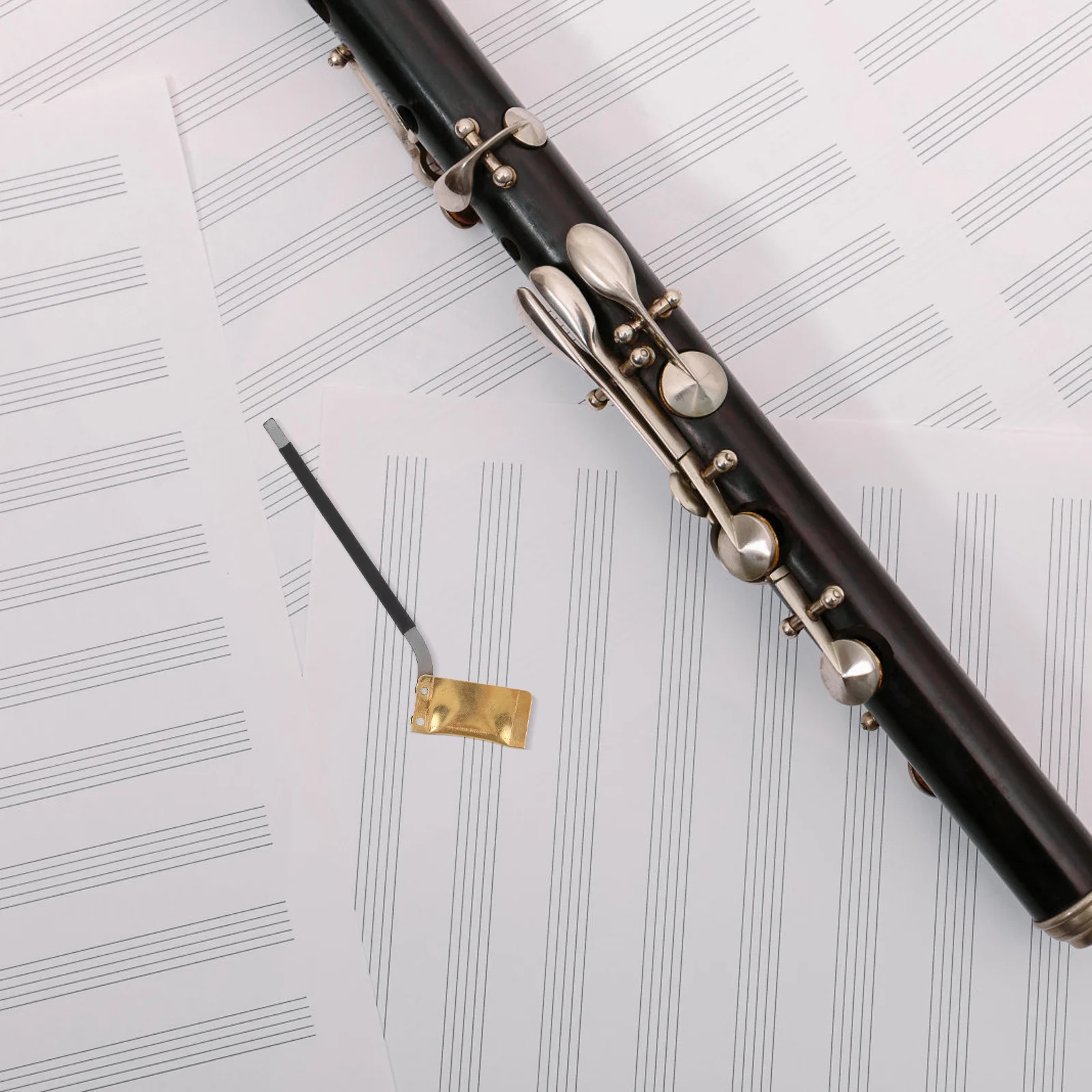 

Brass Reed Shaping Clamp for Suona Saxophone Sturdy Mouthpiece Tool Musical Instrument Repair Tool Improves Sound Quality