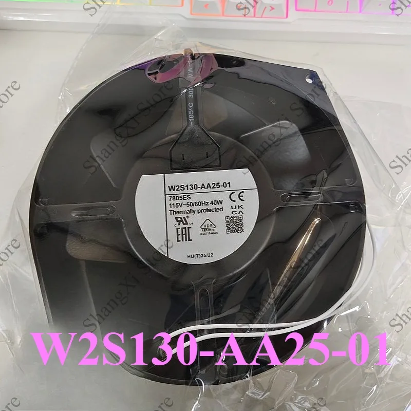 1-ventilateur-de-refroidissement-neuf-modele-w2s130-aa25-01-ac115v-2-fils-40w-livraison-rapide