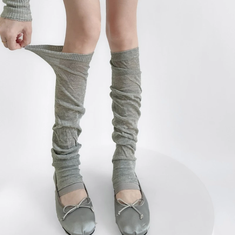 

E15F Thick Cotton Socks with Arch Support All Day Comfort Winter Slouch Fit