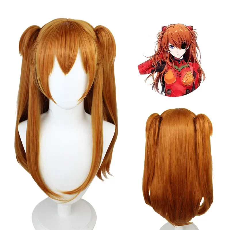 Asuka Langley Soryu Cosplay Rei Ayanami Cosplay Costume Girl Women School Uniform Dresses Wig Halloween Clothing New Evangelion