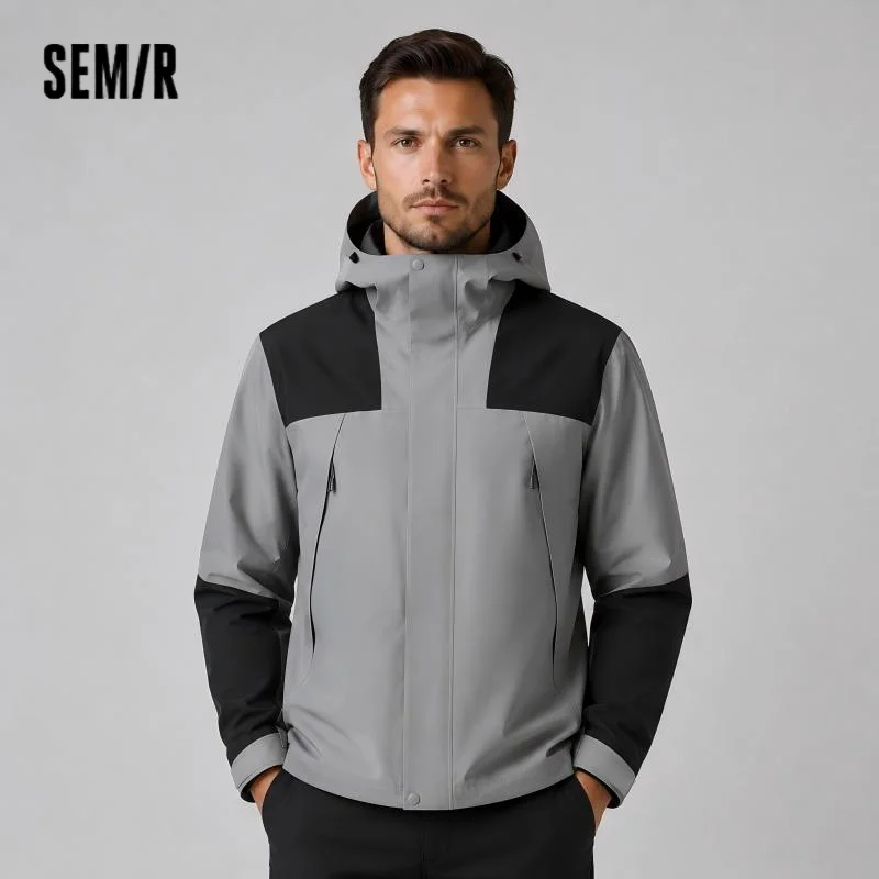 

Semir Cotton-Padded Jacket Men Waterproof, Oil-Resistant, Stain-Resistant and Windproof 2024 Winter New Outerwear