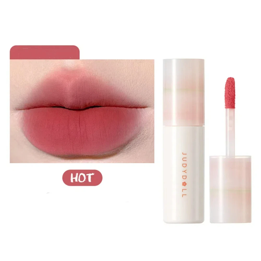 Judydoll matte Milch Lippen schlamm matt glatt seidig flüssig Lippenstift wasserdicht nackt langlebig leicht zu tragen Lip gloss Make-up