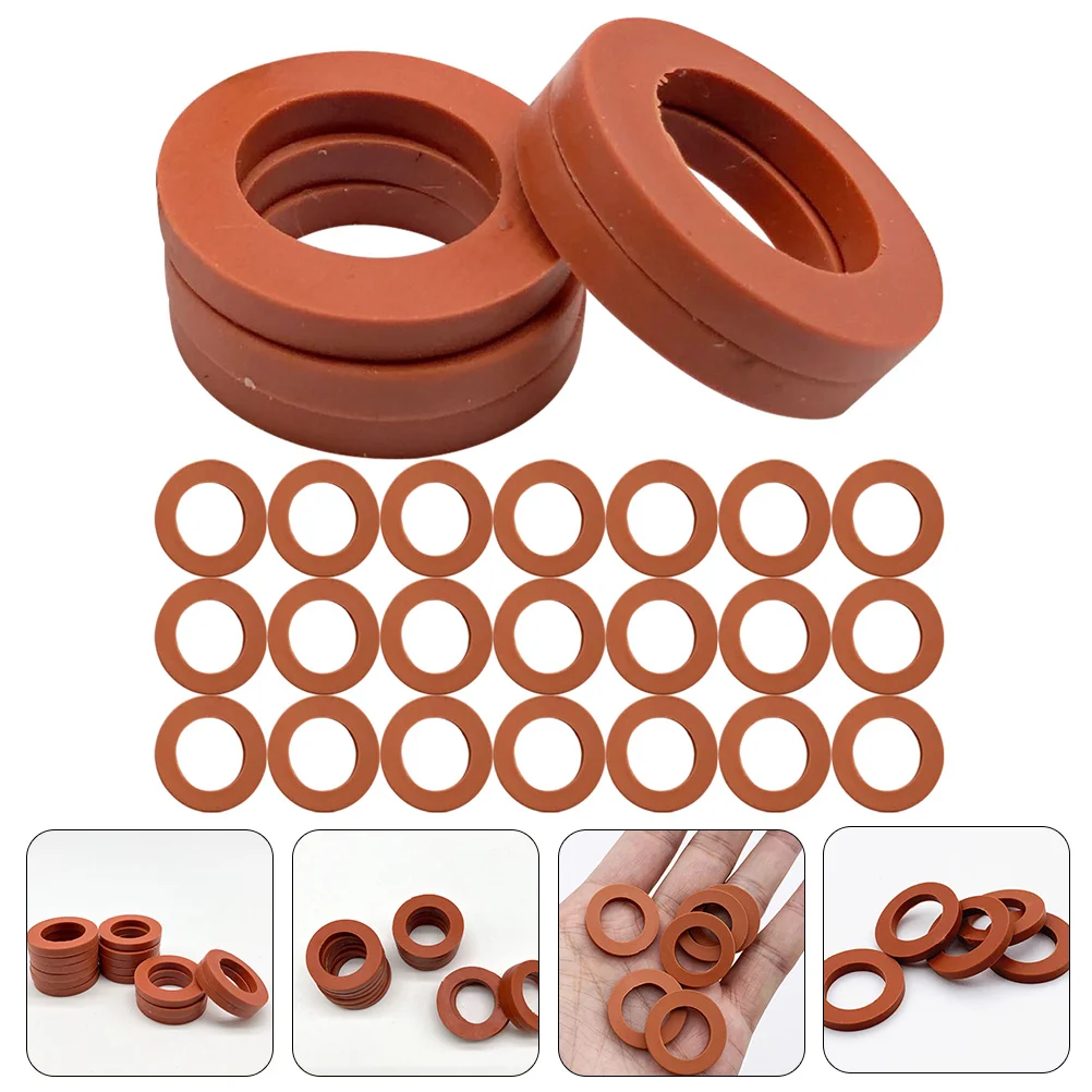 100 Pcs Garden Hose Gasket Fittings Washers Multifunction Accessories Rubber Gaskets Durable Seal