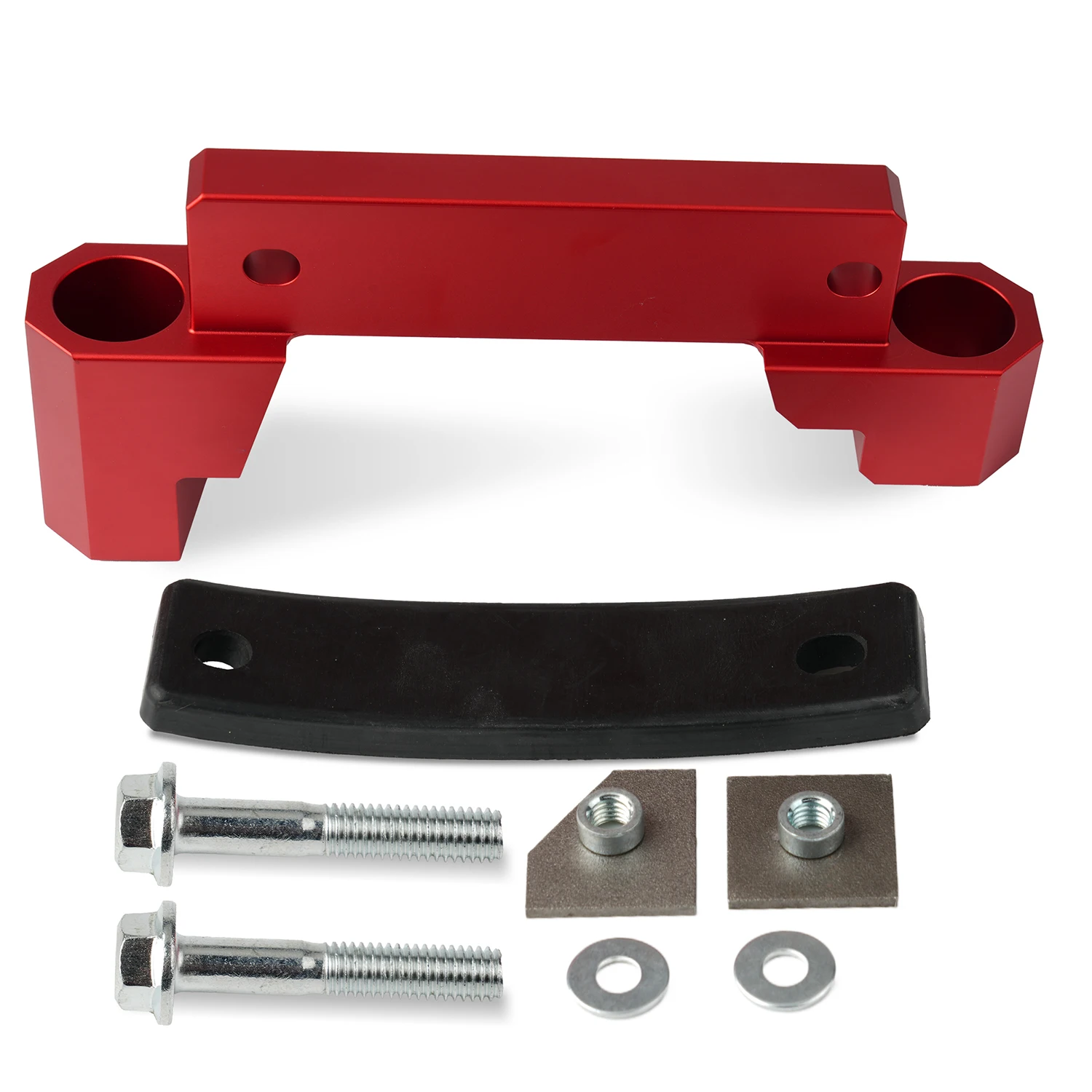 Billet Rear Differential Brace Anodized Red For 2015-23 Dodge Charger Challenger