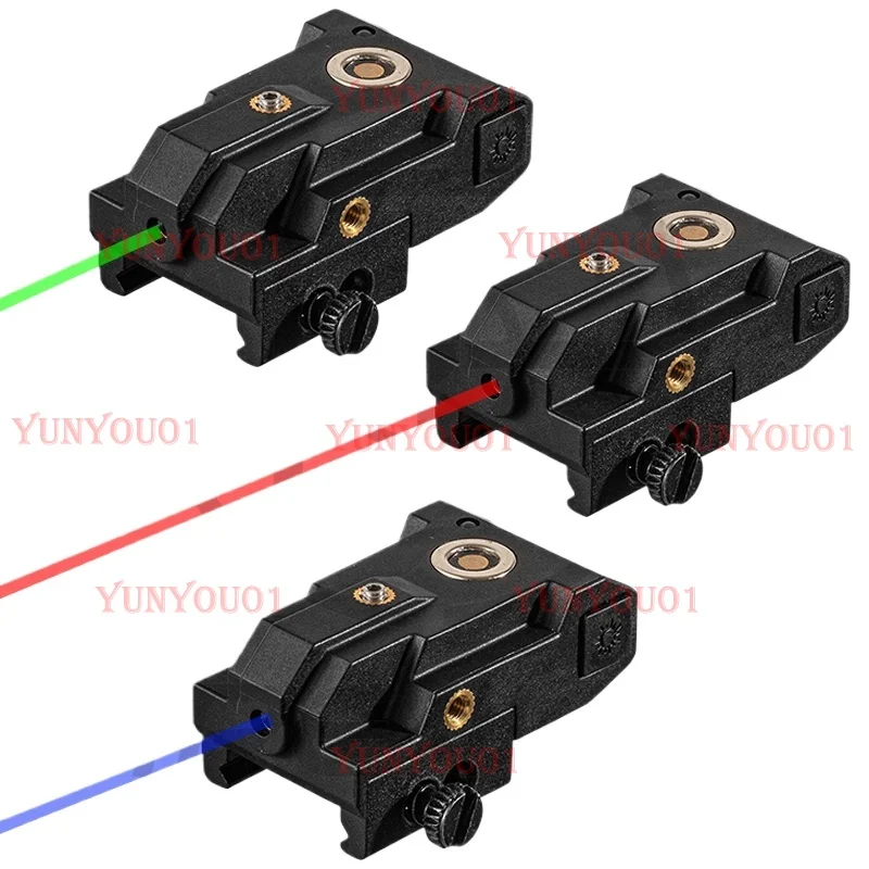 

Mini Low-base Red-green Laser Sight Adjustable Magnetic Charging Version Infrared Sight