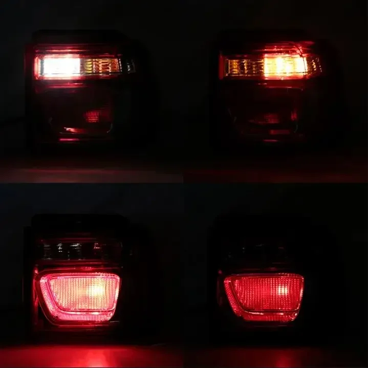 1 Piece Outside Tail Light for Delica PA00 Warning Lamp for L400 PD00 Rear Lamps with Bulbs MR162672 Marker Reverse Lights