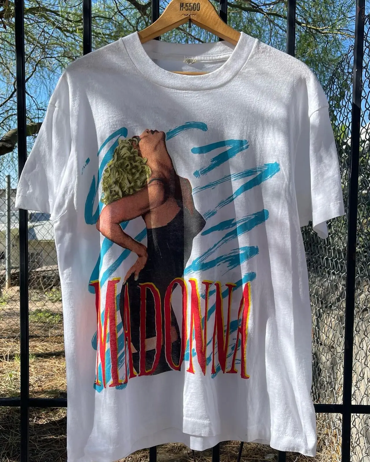 Madonna 1990 Blonde Ambition Tour Retro T shirt Reprint S-5XL NH11069