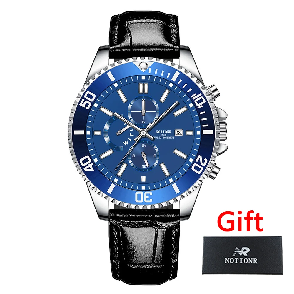 Men's Stylish Quartz Watch, Casual & Date Function