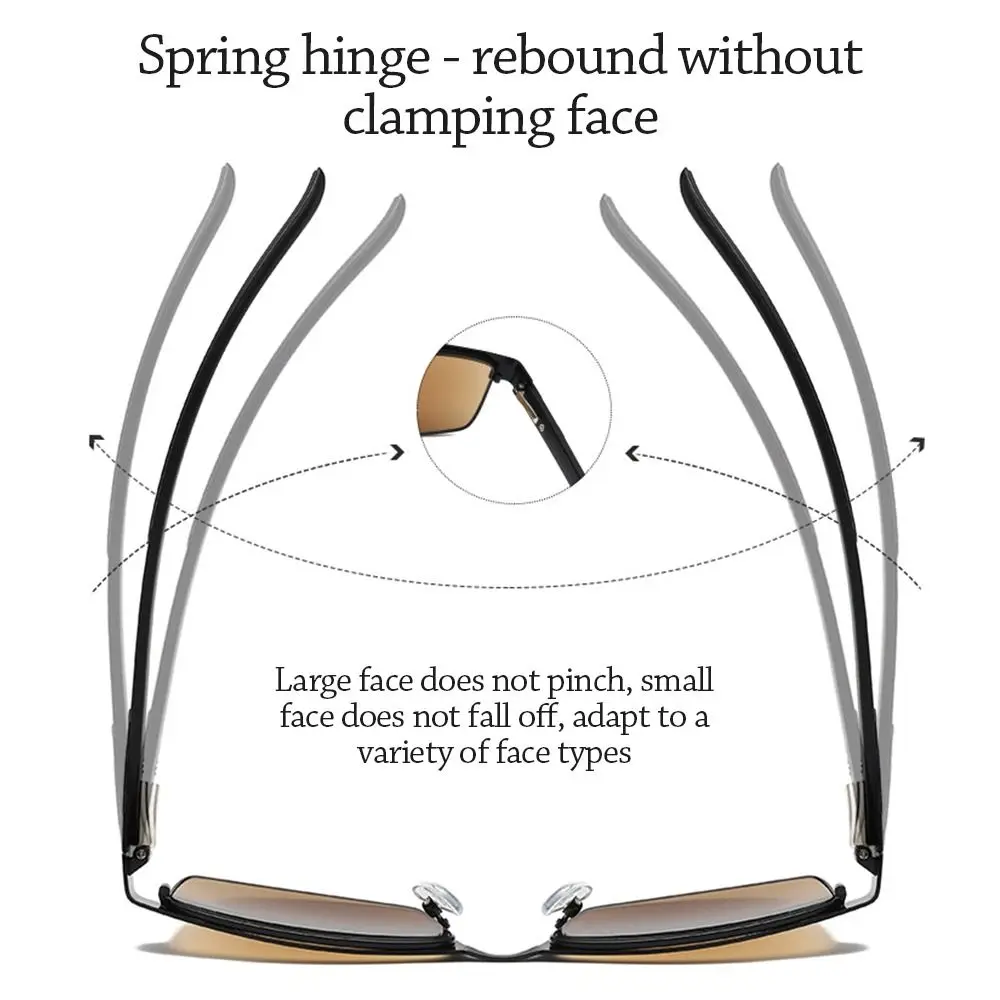 แฟชั่นเรียบง่ายป้องกันดวงตาวินเทจคลาสสิกธุรกิจแว่นตาอ่านหนังสือแว่นกันแดดแว่นตาเบาพิเศษป้องกันแสงสีฟ้า