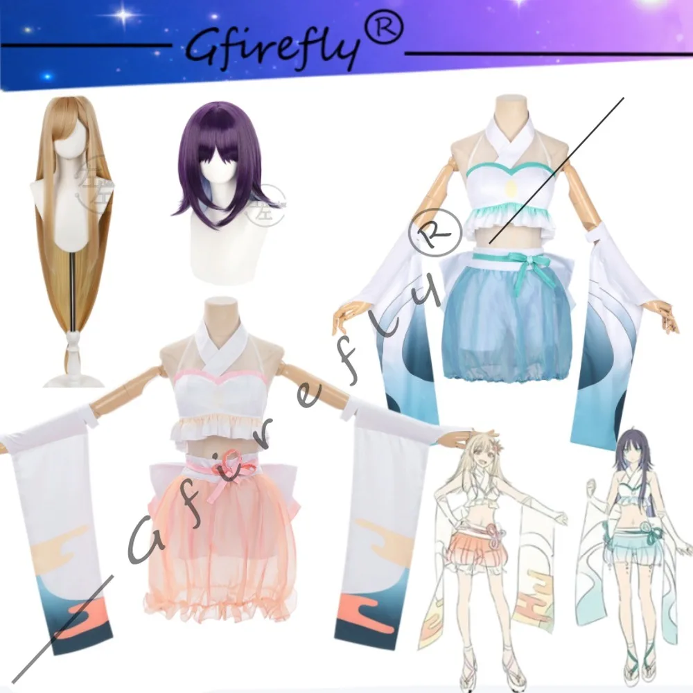 

Chou Kaguya Hime Shuki Kaguya Cosplay Set Exquisite Swimsuit Dance Costume Adult Women Stage Performance Halloween Outfit