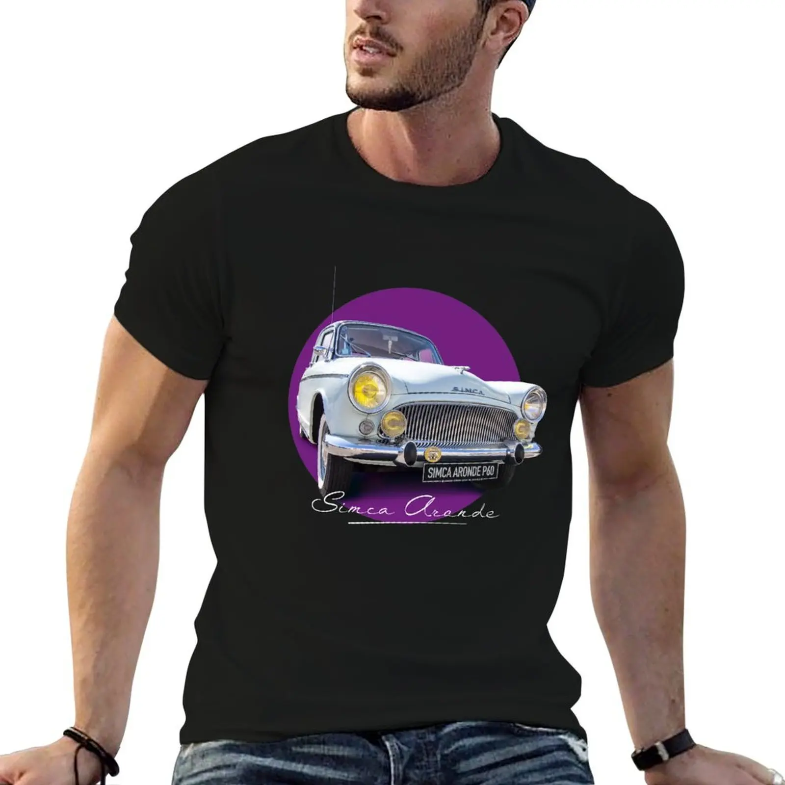 Simca Aronde P60 T-Shirt Lightweight Running T-Shirt