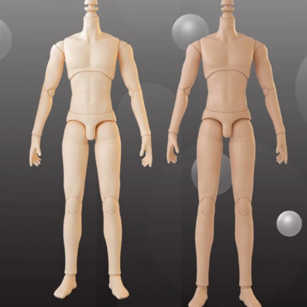 

Ob22 Ob24 Male Movable Body DIY 23cm 25cm Height Doll Accessories Multicolo Doll Moveable Joints Head Spherical Joint Doll Toys