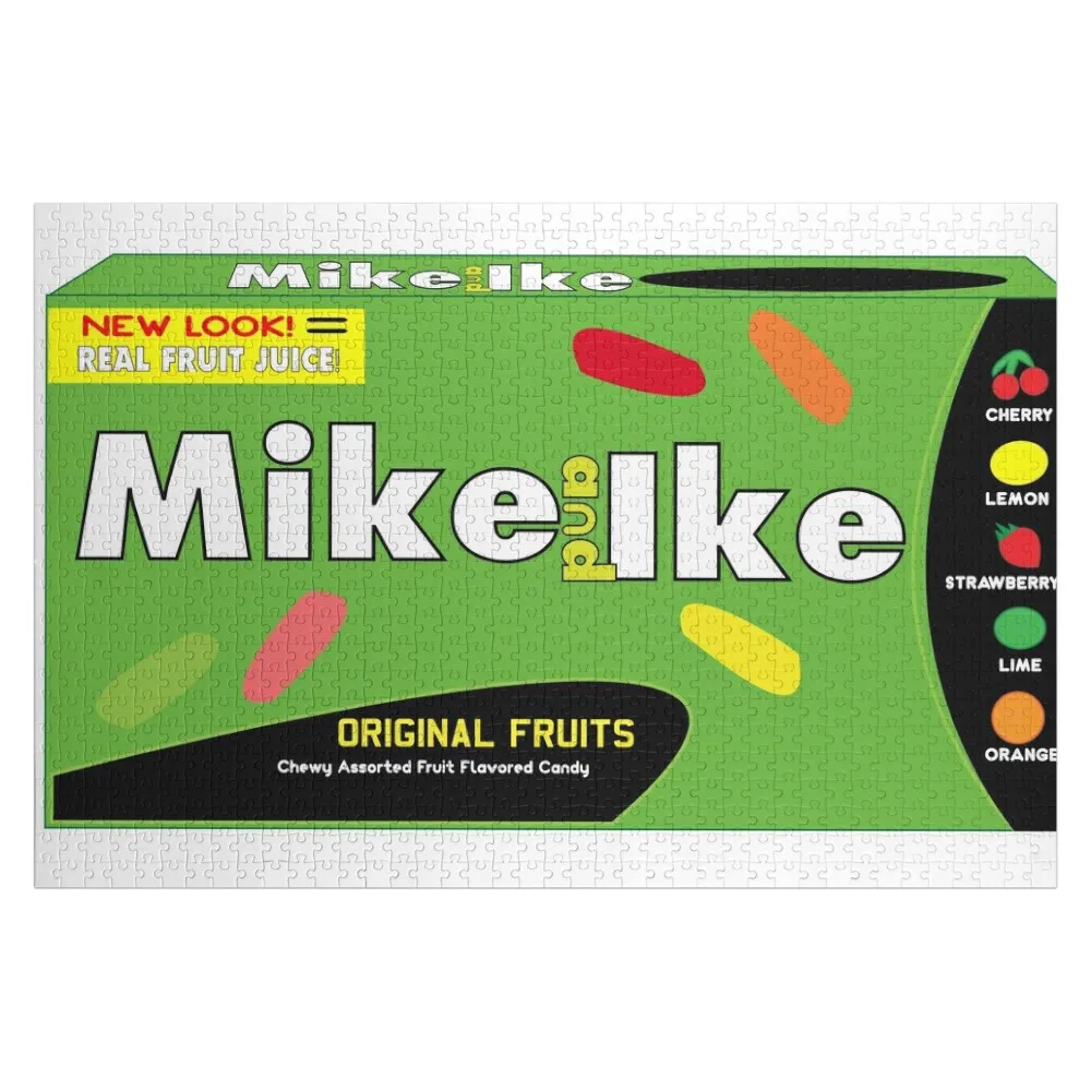 Mike and Ike Jigsaw Puzzle Customizable Gift Personalized Baby Object Baby Toy Toddler Toys Puzzle