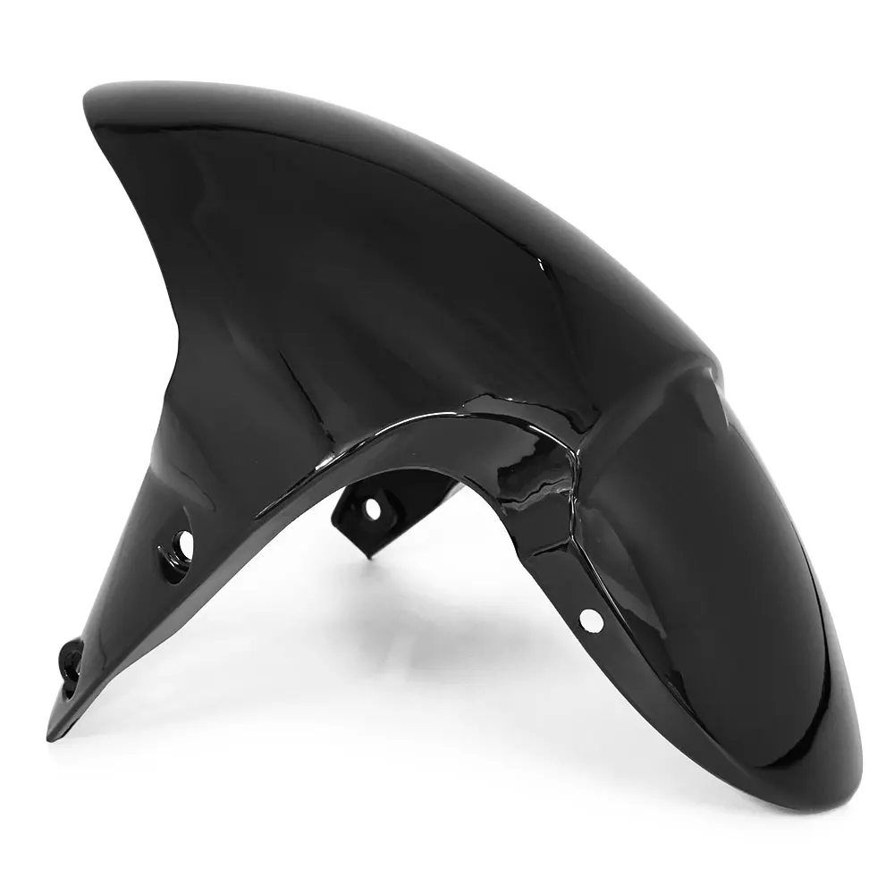 For TRIUMPH Daytona 675 R STreet Triple 675R 2006-2017 Motorcycle Front Mudguard Carbon Fiber Glossy Black Fender image 3