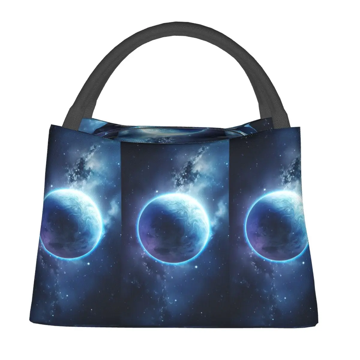 

Изолированная сумка для обеда Planet Earth для женщин и детей, портативные коробки для еды, термосумка для обеда